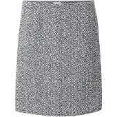 s.Oliver Red Label Jupe noir / blanc