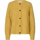 Selected Cardigan 'LULU' jaune