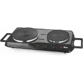 TM Electron Tmphp002 Portable Electric Cooking Plate Argenté One Size / EU Plug 220V