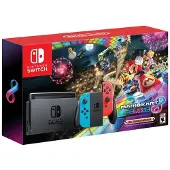 Nintendo Switch + Mario Kart 8 Deluxe console de jeux portables 15,8 cm (6.2") 32 Go Écran tactile Wifi Noir, Bleu, Rouge
