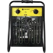 Toolcraft TO-8578338 Chauffage de chantier 9000 W Noir/Jaune