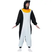 MOM Small Kigurumi Penguin With Hood And Tail Costume Jaune S Enfants