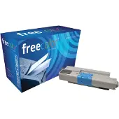 Freecolor K18017F7 Toner OKI 44973536 black 2200 Seiten remanufactured