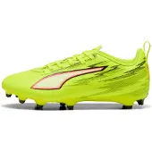 Puma Chaussures de foot enfant ULTRA 6 PLAY FG/AG Jr garcons - Jaune - 38