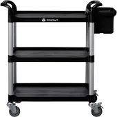 Toolcraft 88 70 91 Chariot de service aluminium, plastique Couleur du fabricant: aluminium (naturel), noir