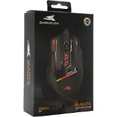 Baracuda Gaming-Maus MANTA, 8D, 12800 dpi, noir (BGM-041)