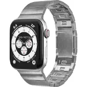 Laut Bracelet en Acier Inoxydable Links 2.0 pour Apple Watch 42mm / 44mm / 45mm / 49mm - Argent - LAWLL2SL