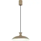 Globo Suspension moderne Rocha, couleur sable