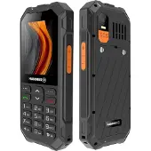 Hammer 6 LTE : Téléphone portable robuste pour l'extérieur, double SIM, noir, 48 Mo / 128 Mo