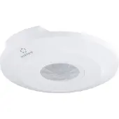 Renkforce 1488533 Plafond Détecteur de mouvement PIR 360 ° Relais blanc IP20