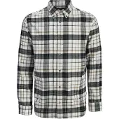 Jack & Jones Barkley Flannel X-mas Long Sleeve Shirt Gris M Homme