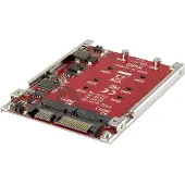 Renkforce RF-2841812 Contrôleur RAID 2 ports Compatible avec (SSD) : 2230, 2242, 2260, 2280 avec cadre de montage