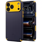 Spigen Nano Pop Hybrid (MagFit) (Apple iPhone 17 Pro), Coque pour téléphone portable, Bleu