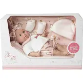Rosa Toys Poupée bébé reborn Lara Couverture de pleurs