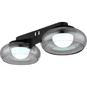 Globo Lampe de plafond à design Carlene 2-noir clair