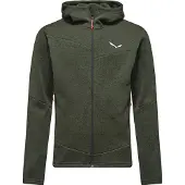 Salewa Puez Rocca Polarlite Hoodie Fleece Vert L Homme