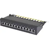 Renkforce 12 Port Netzwerk-Patchbox 25,4 cm (10") CAT 6a 1 HE (RF-3353154)