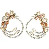 Avant Garde Boucles d'oreilles 'Nicoletala' orange