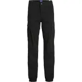 Jack & Jones Kane Jonnie Cuffed Cargo Pants Noir 11 Years Garçon