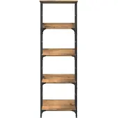 vidaXL Bibliothèque chêne artisanal 50x33x153 cm bois d'ingénierie