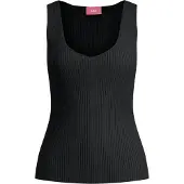 Jack & Jones Devi Jjxx Sleeveless T-shirt Noir M Femme