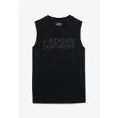 Superdry Sport Luxe Fitted Sleeveless T-shirt Noir XS Femme