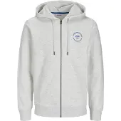 Jack & Jones Simon Full Zip Sweatshirt Gris XL Homme