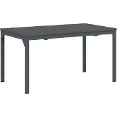 vidaXL Table de terrasse anthracite 180 x 80 x 74 cm