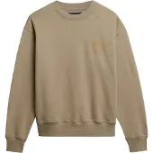 Superdry Sport Luxe Loose Sweatshirt Beige XS Femme