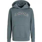 Jack & Jones Sweatshirts à capuche JJECALEB VARSITY SWEAT garcons - Bleu - 13 ans