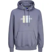 Jack & Jones Sweat-shirt beige / bleu / blanc