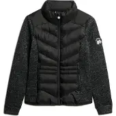 Superdry Cardigan 'Storm' noir / noir chiné