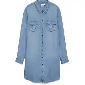 Vero Moda Robe-chemise 'VMSilla' bleu denim