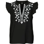 Vero Moda Vacation Sleeveless Blouse Noir S Femme