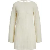 Jack & Jones Grace Reg Jjxx Long Sleeve Midi Dress Beige S Femme