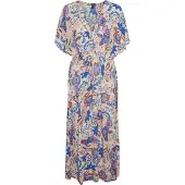 Vero Moda Menny Short Sleeve Long Dress Multicolore S Femme