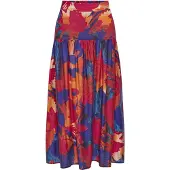 ONLY Celia Flowy Midi Skirt Multicolore S Femme