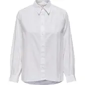 ONLY Division Gaga Long Sleeve Shirt Blanc XS Femme
