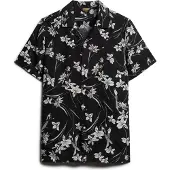 Superdry Open Collar Print Short Sleeve Shirt Multicolore XL Homme