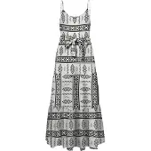 Vero Moda Dicthe Ancle Sleeveless Long Dress Multicolore XS Femme