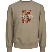 Jack & Jones Sequoia Sweatshirt Beige L Homme
