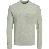 Jack & Jones Digital Linen Sweater Gris 2XL Homme