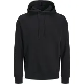 Jack & Jones Bradley Plus Size Hoodie Noir 3XL / Regular Homme