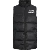 Jack & Jones Junior Gilet noir / blanc