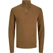 Jack & Jones Emil pull demi-fermé marron S homme marron S