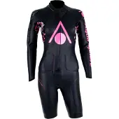 Aqua sphere Limitless V2 Woman Long Sleeve Shorty Noir,Rose S Femme