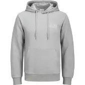 Jack & Jones Sweat-shirt gris / blanc