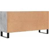 vidaXL Armoire TV gris béton 103,5x30x50 cm Bois composite