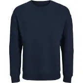 Jack&Jones PLUS Bradley Plus Size Sweatshirt Bleu 6XL Homme
