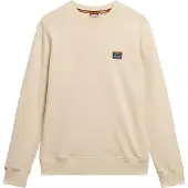 Superdry Homme Sweat Brodé Great Outdoors Cream Taille: XL